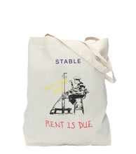 Load image into Gallery viewer, Rent Is Due x Stable Primary Color Tote