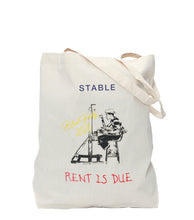 Load image into Gallery viewer, Rent Is Due x Stable Primary Color Tote
